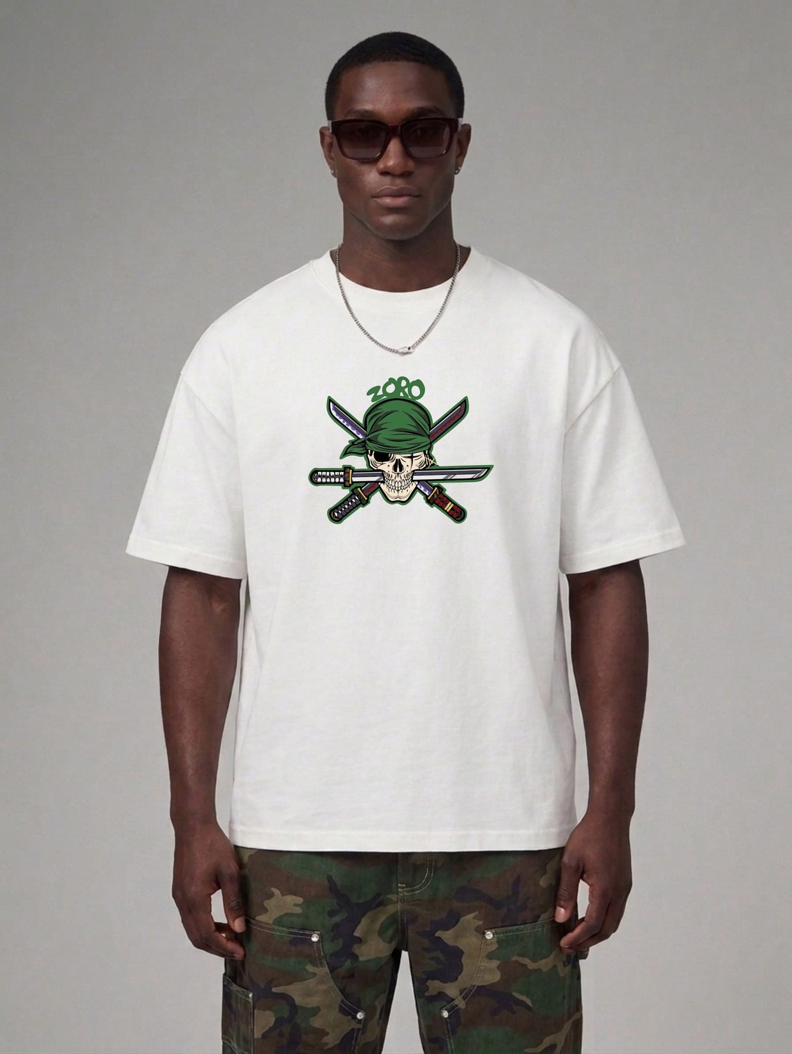 Zoro Katana Tee front